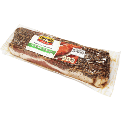 Cloverdale Peppered Bacon 16oz