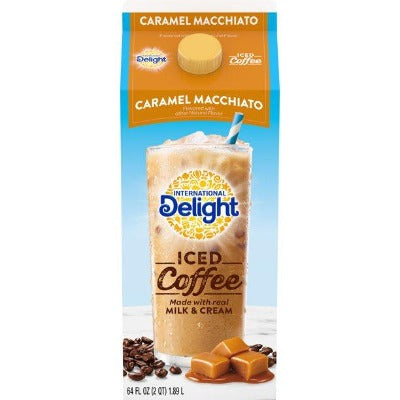 International Delight Iced Coffee Caramel Macchiato 64oz