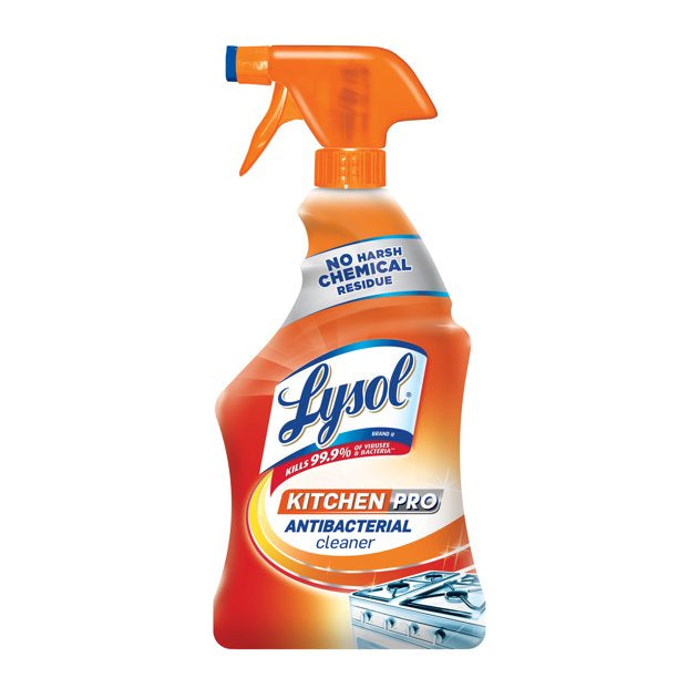Lysol Kitchen Pro Anti Bac Cleaner 22 oz.