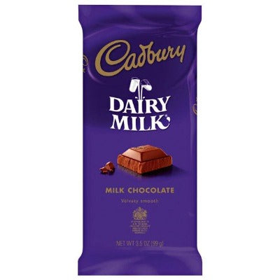 Cadbury Dairy Milk Chocolate Bar 3.5oz