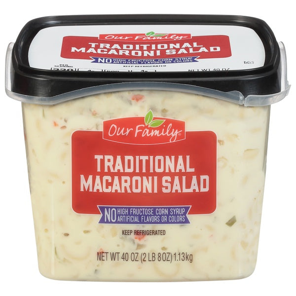 Our Family Traditional Macaroni Salad 40oz