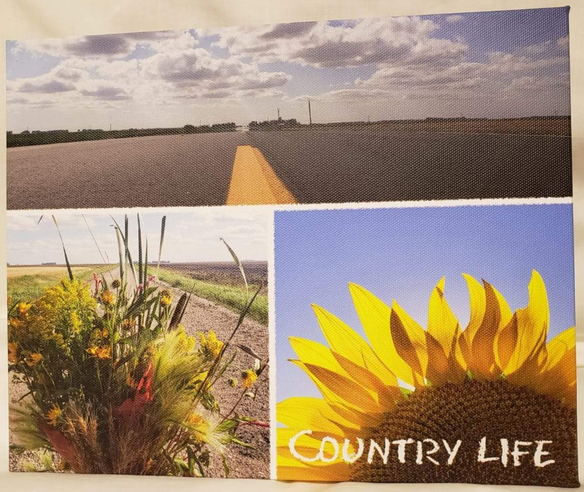 North Dakota Canvas Wall Hanging