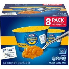 Kraft Macaroni & Cheese 8 Cups