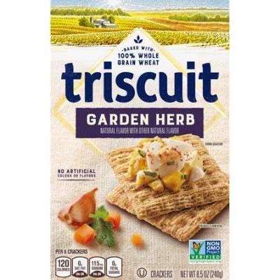 Triscuit Garden Herb Crackers 8.5oz.