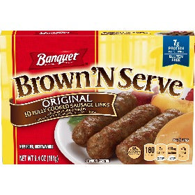 Banquet Brown & Serve Original Sausage Links 10pk