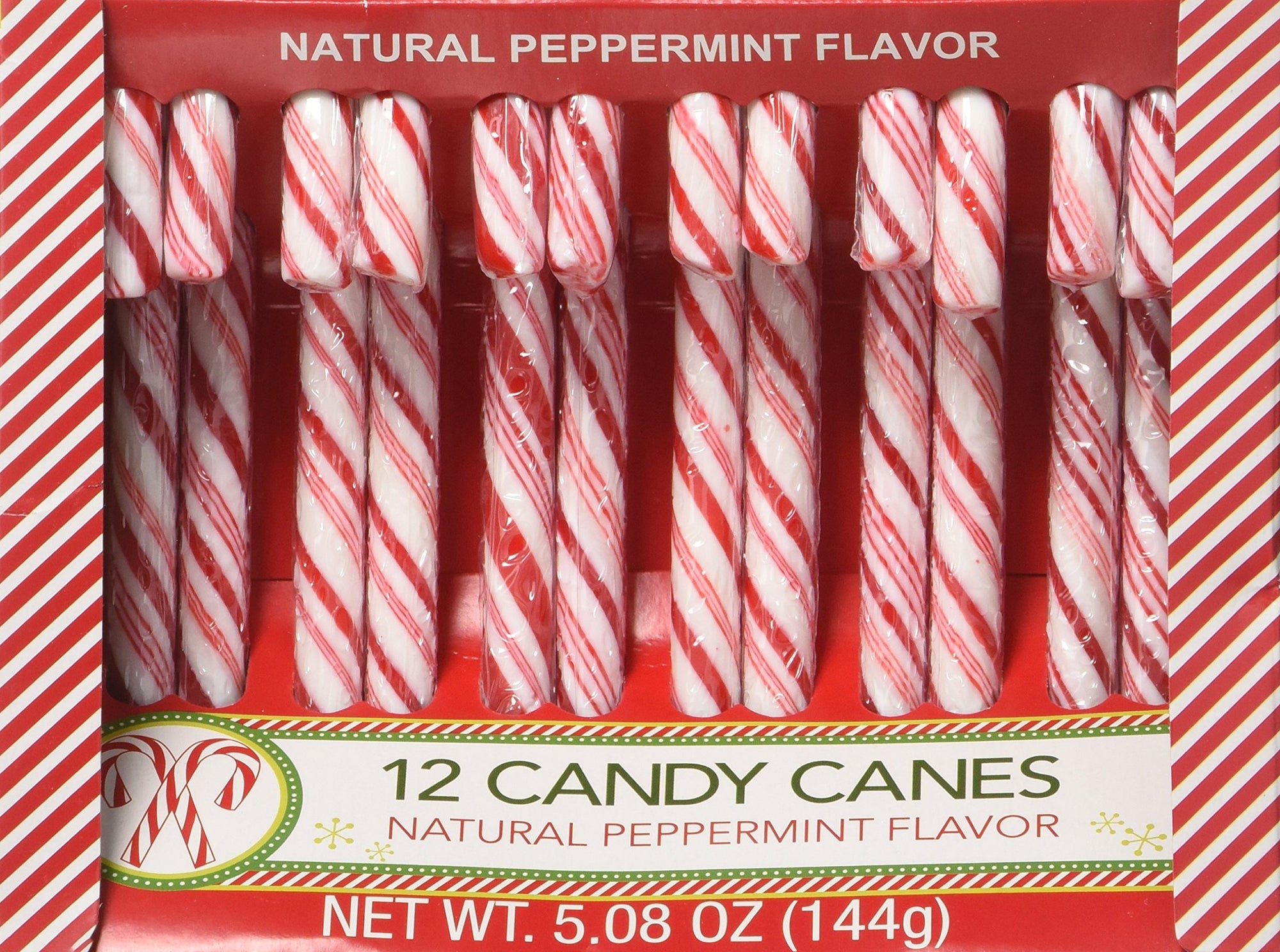 Smart Value Peppermint Candy Canes 12ct