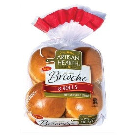Artisan Hearth Brioche Roll 8 Ct.