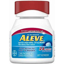 Aleve 220 mg 24 caplets