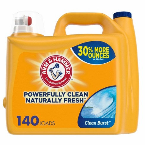 Arm & Hammer Laundry Detergent Clean Burst 189oz