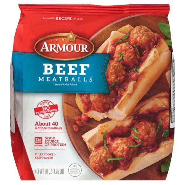 Armour Beef Meatballs 20oz