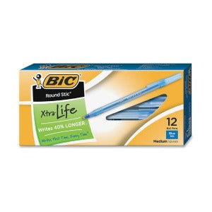 Bic Pens 12 pack blue ink