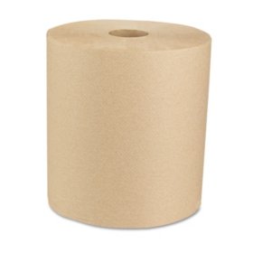 Boardwalk Economy Recycled Hardwound Roll Paper Dispenser Towel  - 6 rolls