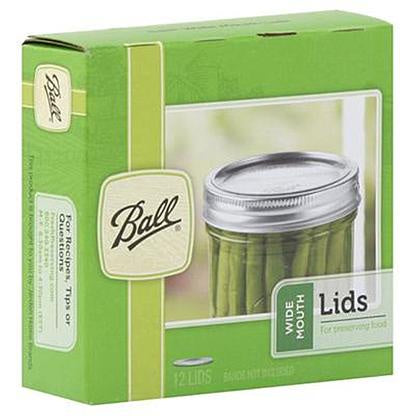Ball Wide Mouth Canning Lids 12ct