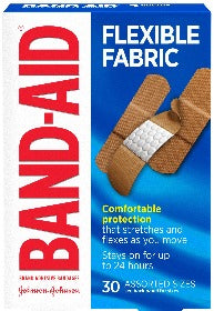 Band-Aid Flexible Fabric 30ct