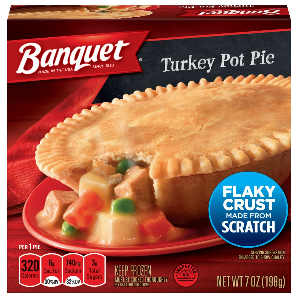 Banquet Turkey Pot Pie 7oz