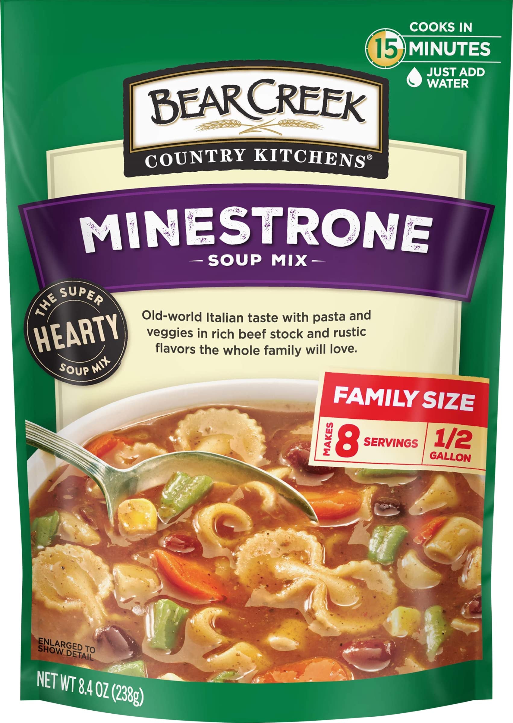 Bear Creek Minestrone Soup Mix 8.4 oz