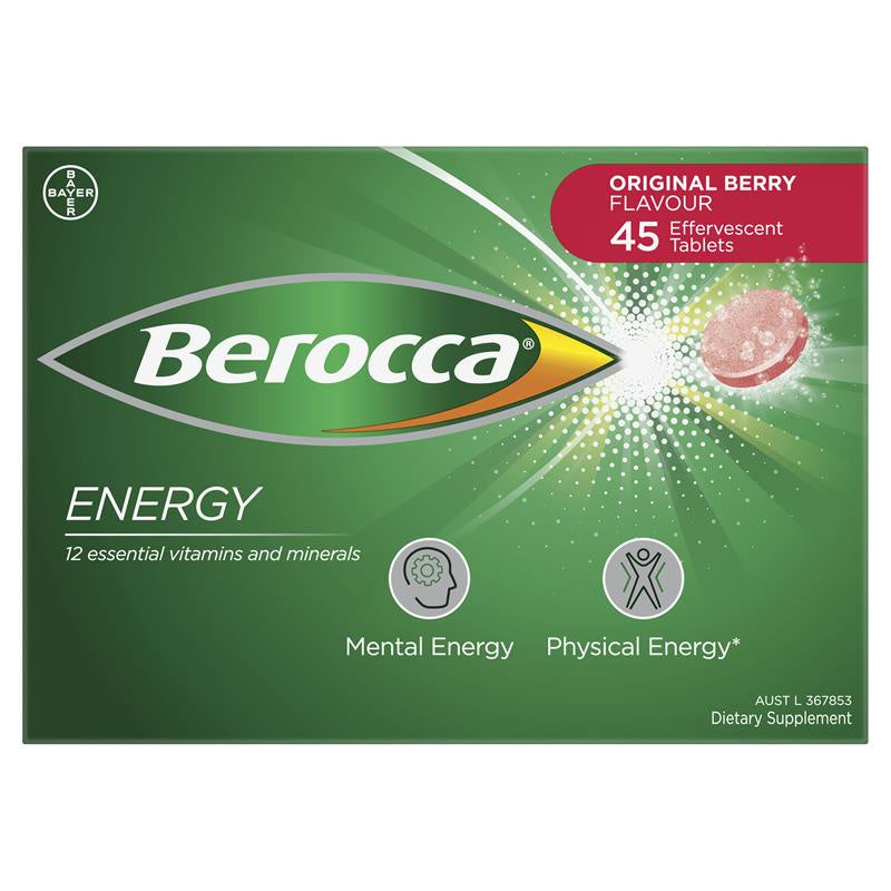 Berocca Energy Berry 45 tabs