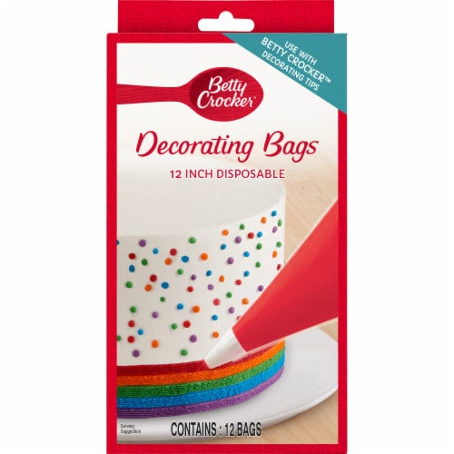 Betty Crocker Decorating Bags 12ct