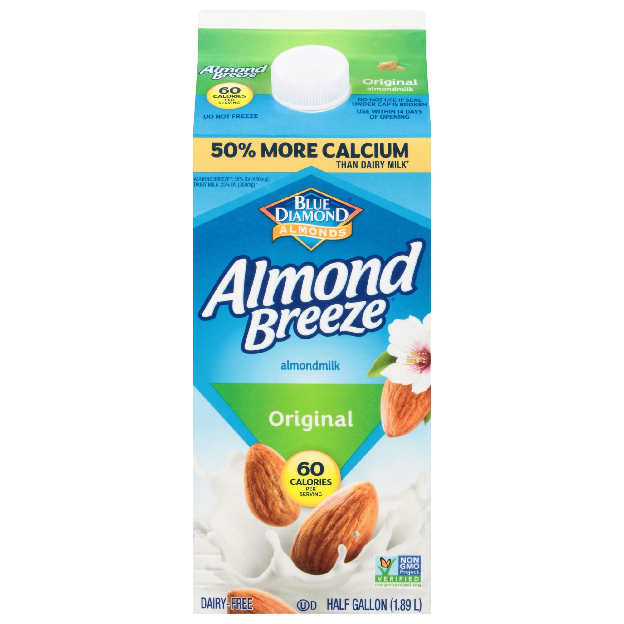 Blue Diamond Almond Breeze Original Milk 64oz