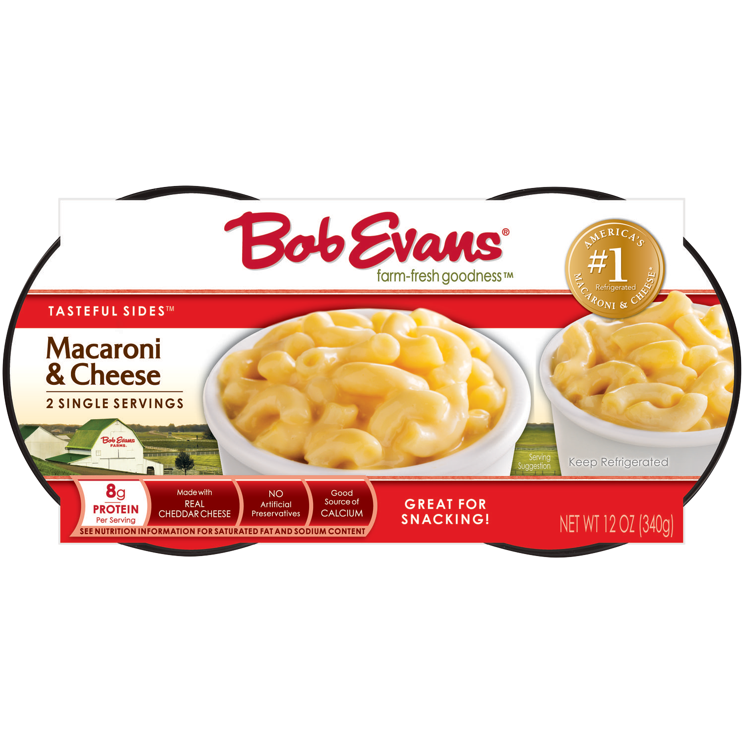 Bob Evans Macaroni & Cheese Single 2 pack