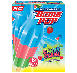 Bomb Pop Candy Clash 12pk