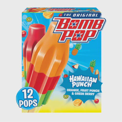 Bomb Pop Hawaiian Punch 12pk