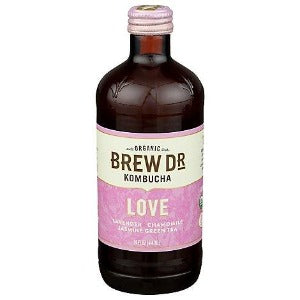 Brew Dr. Kombucha 'Love' 14oz (Lavender,Chamomile,Jasmine Green Tea)