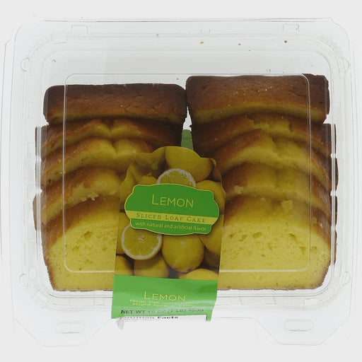 Brill Lemon Sliced Loaf Cake 16oz