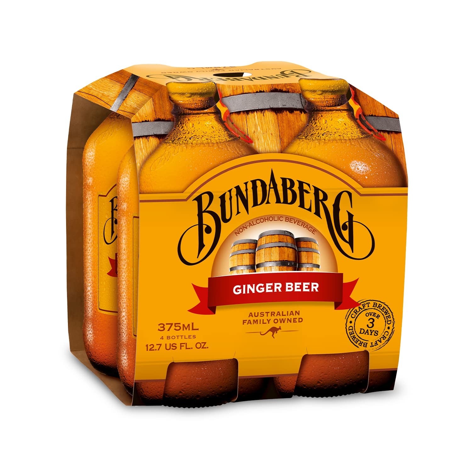 Bundaberg Ginger Beer 4pk