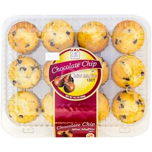 Cafe Valley Chocolate Chip Mini Muffins 12ct