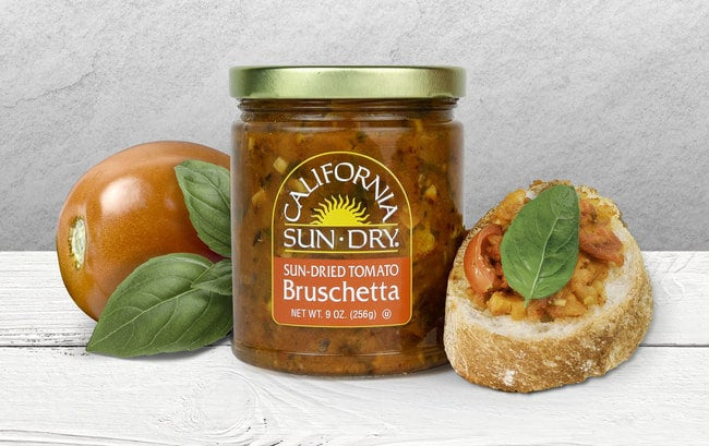 California Sun Dried Tomatoes Bruschetta 9oz