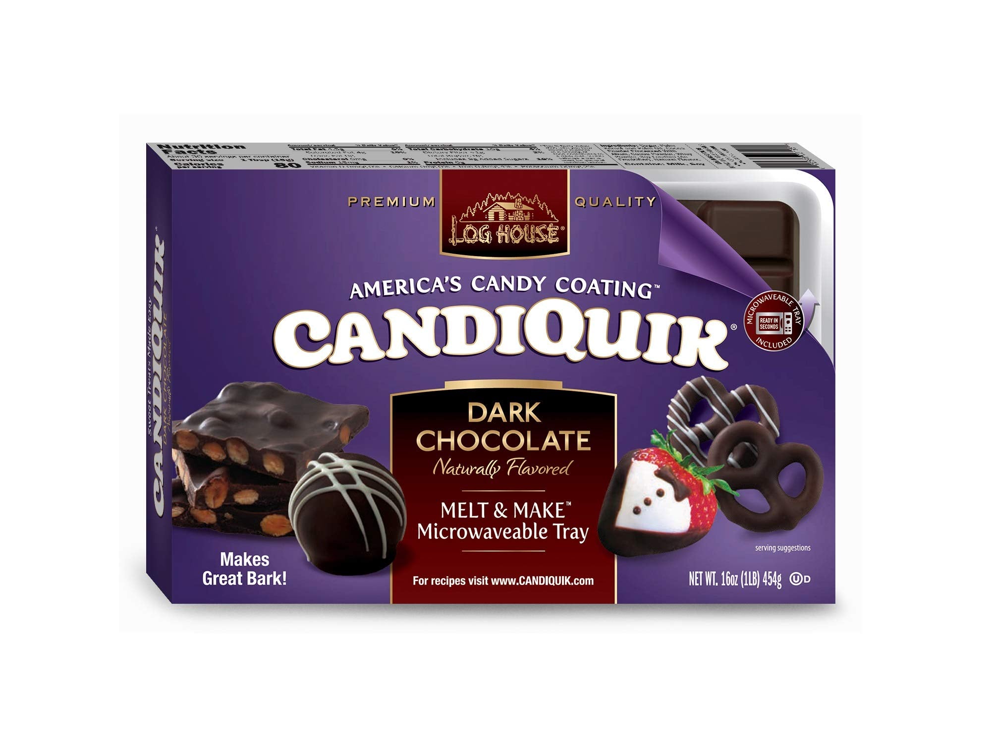 CandiQuik Dark Chocolate Melting Squares 16 oz