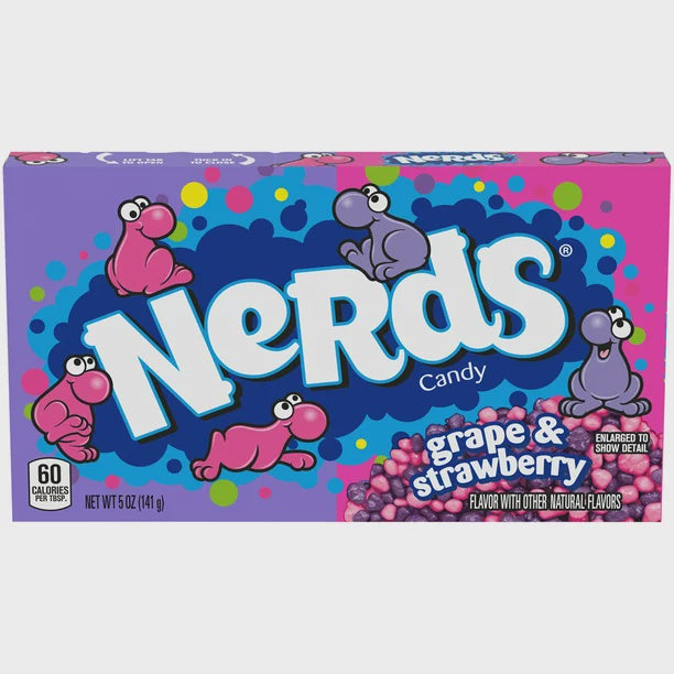 Candy Grape & Strawberry Nerds Box 5oz