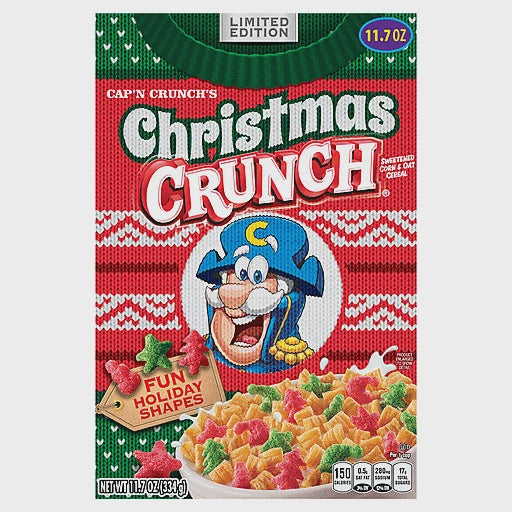 Cap'n Crunch Christmas Cereal 11.7 oz