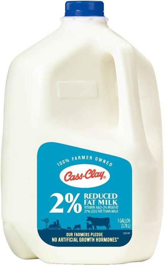 Cass Clay Milk 2% Gallon