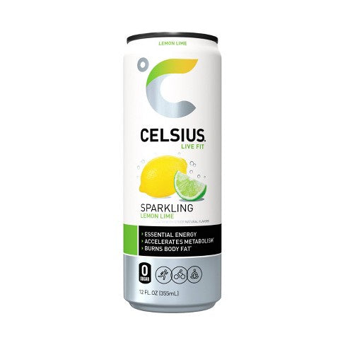 Celsius Energy Drink Lemon Lime 12oz