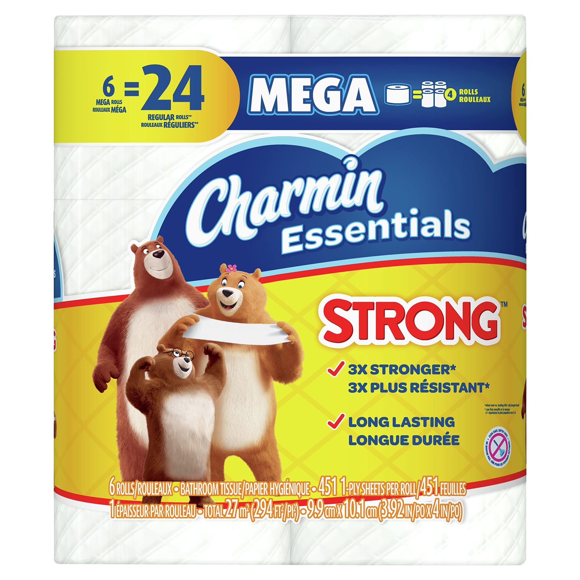 Charmin Essentials Strong 6ct
