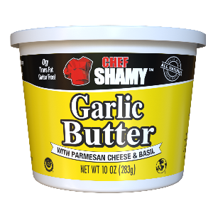 Chef Shamy Garlic Butter w/ Parmesan & Basil 10oz