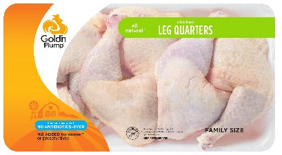 Chicken, Gold N Plump Chicken Leg Quarters $1.49/lb