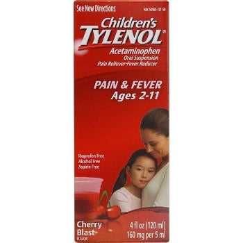 Childrens Liquid Tylenol Cherry 4 oz.