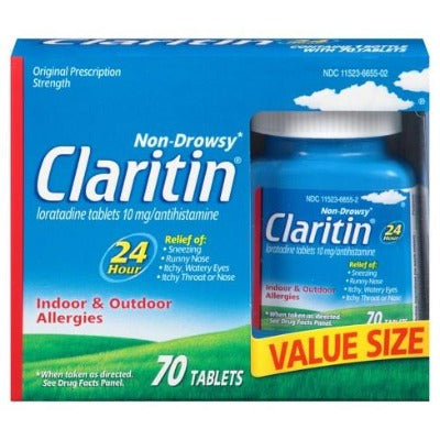 Claritin 70 Tablets