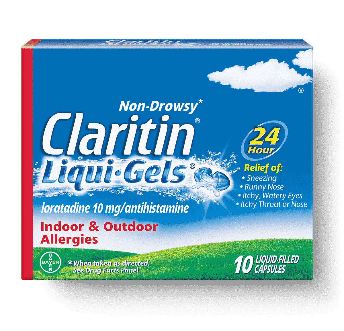 Claritin Liqui-gels 10 caplets