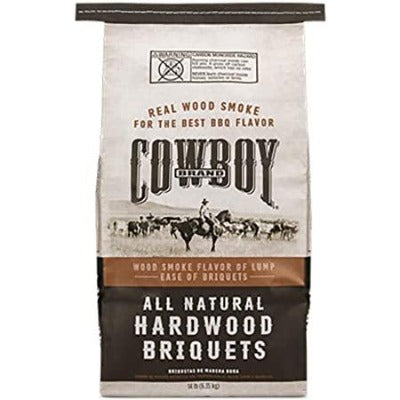 Cowboy Brand All Natural Hardwood Briquettes 14#