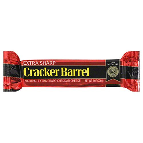 Cracker Barrel Xtra Sharp Cheddar 8 oz Chunk