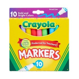Crayola Markers Bright & Bold 10 pack
