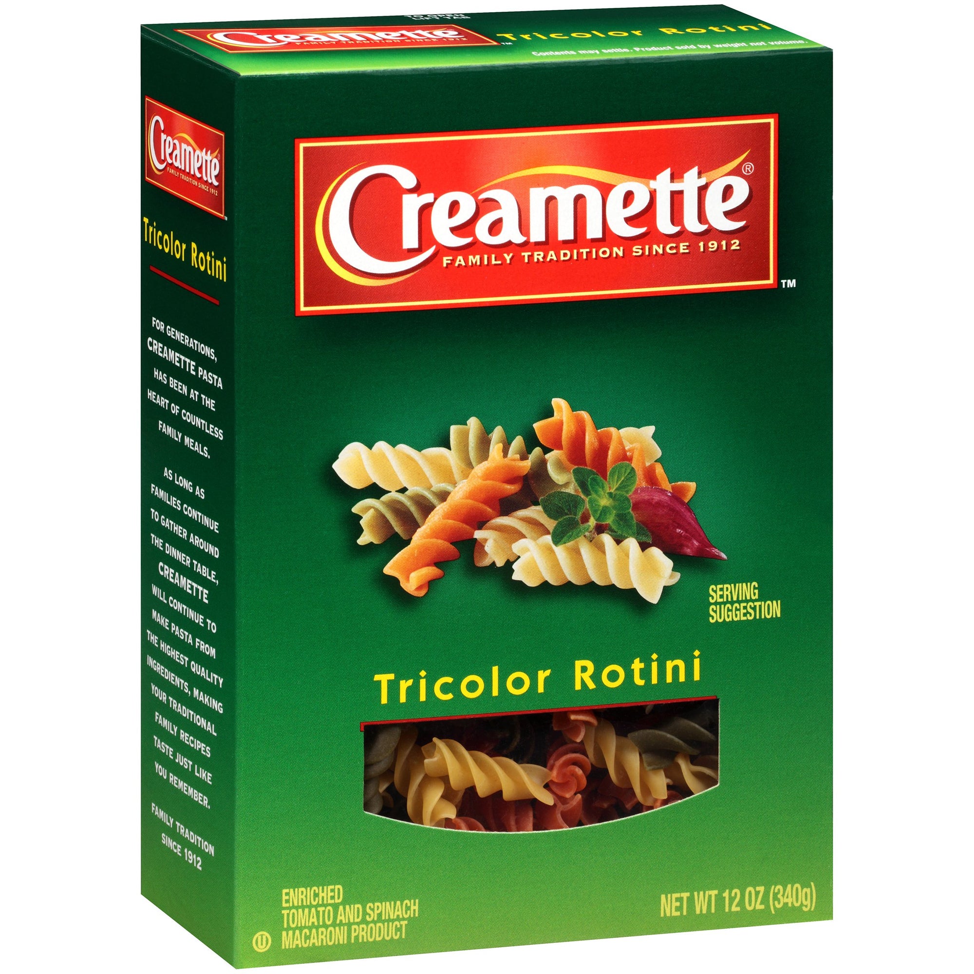 Creamette Tricolor Rotini 12oz