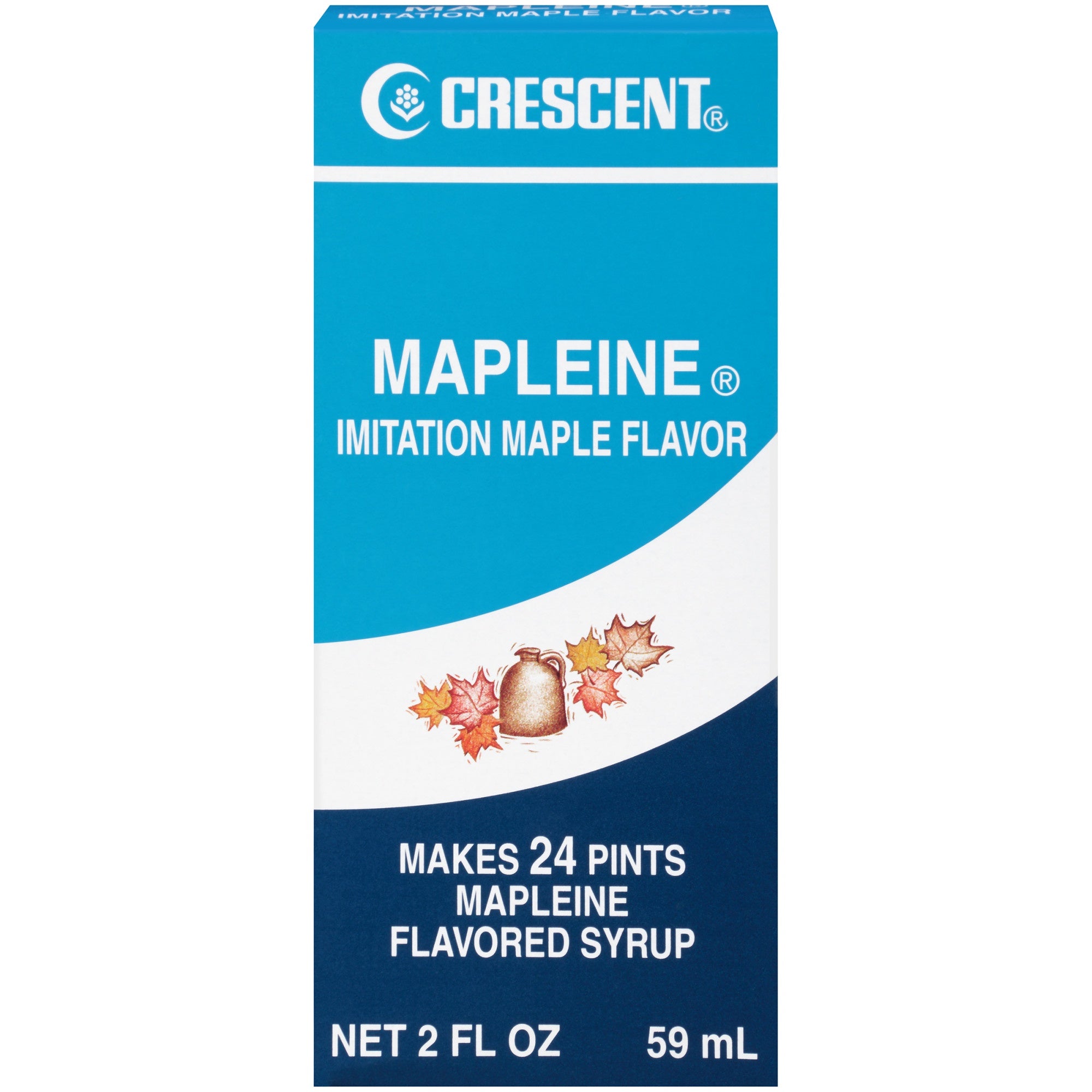 Crescent Mapleine Imatation Maple Flavor Syrup Extract 2oz