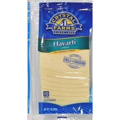 Crystal Farms Cheese Sliced Havarti 7oz