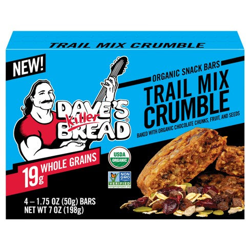 Dave's Killer Bread Trail Mix Snack Bar 7oz