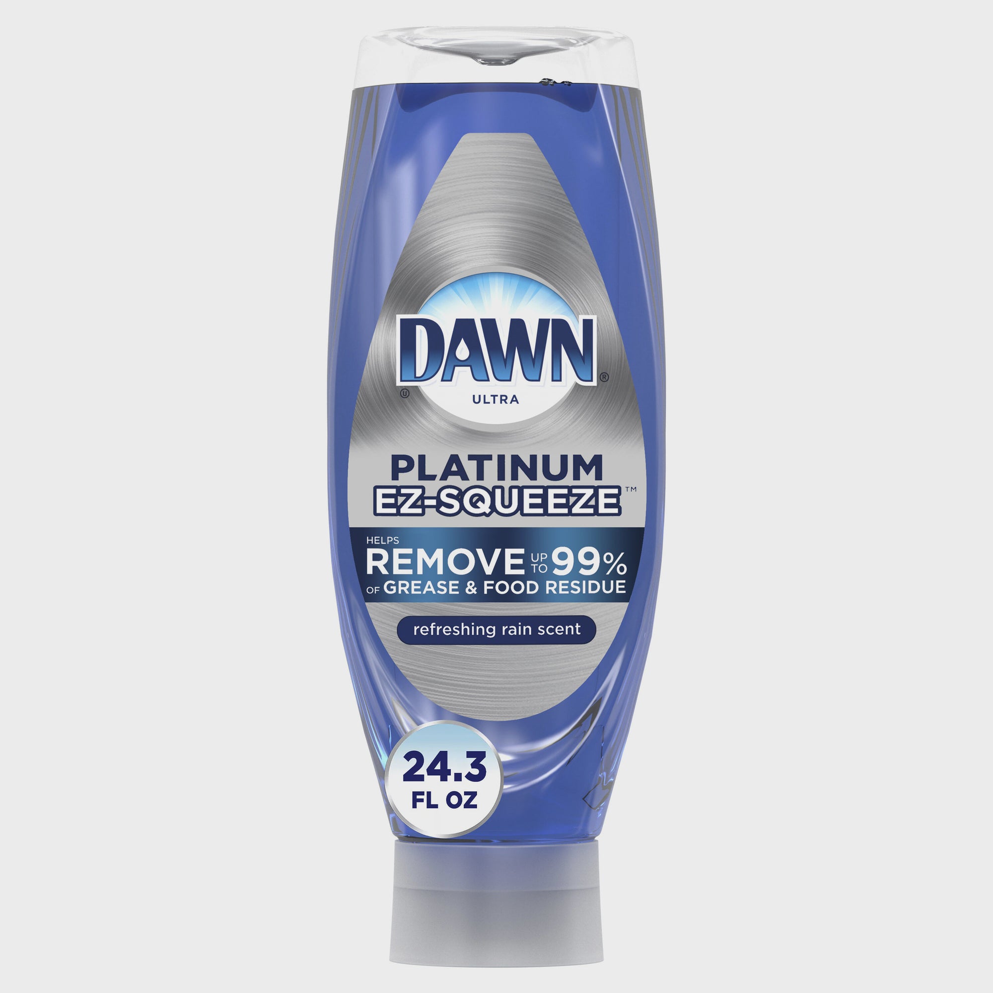 Dawn Platinum EZ Squeeze Dish Soap, Refreshing Rain 24.3oz